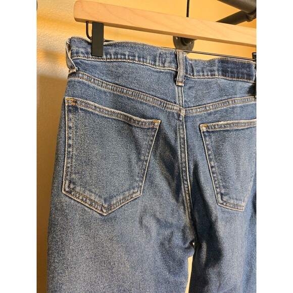Abercrombie and Fitch ankle straight high rise denim jeans women's size 27 - Picture 3 of 8